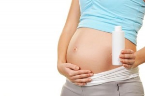 Öl gegen Schwangerschaftsstreifen